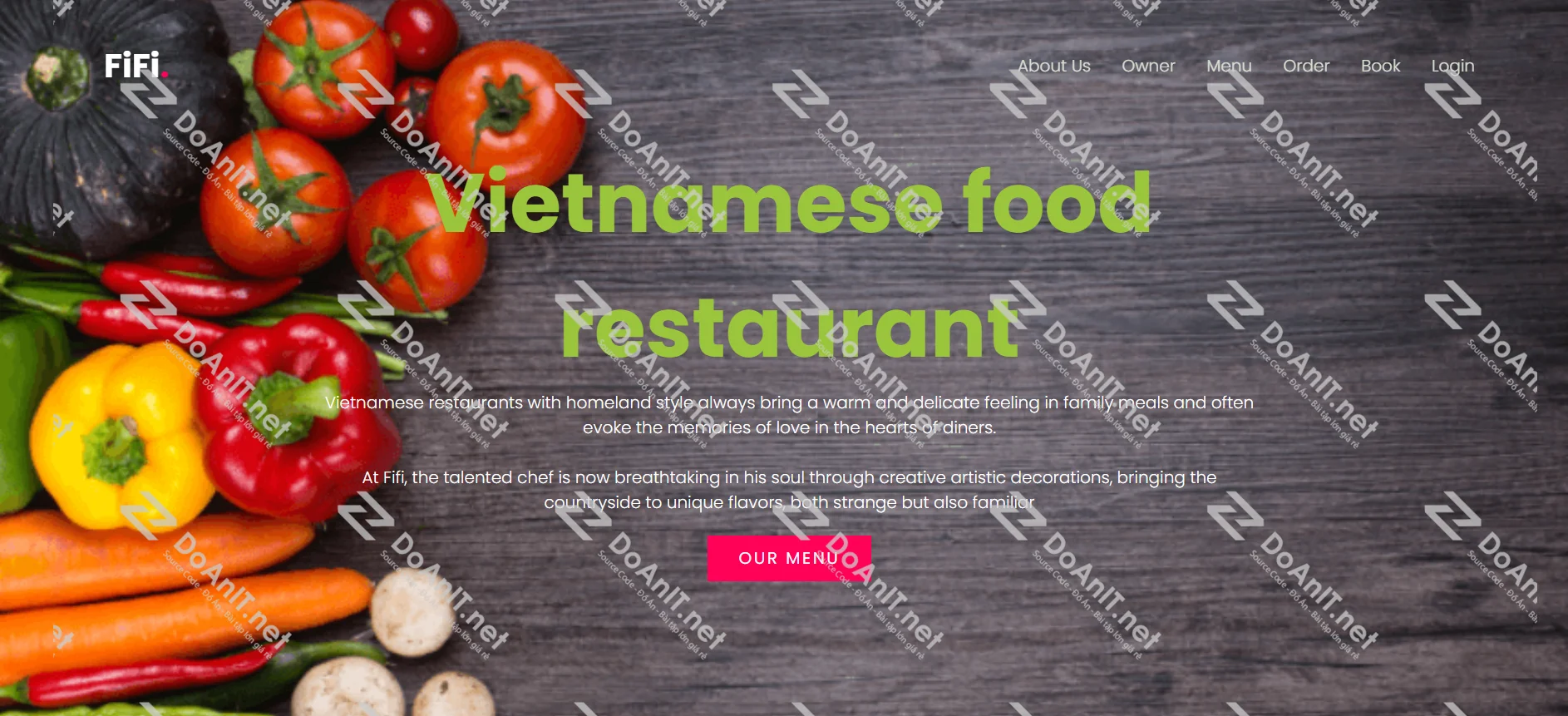 Đồ án PHP:Website Quản Lý Cửa Hàng Ăn Đồ án PHP:Website Quản Lý Cửa Hàng Ăn