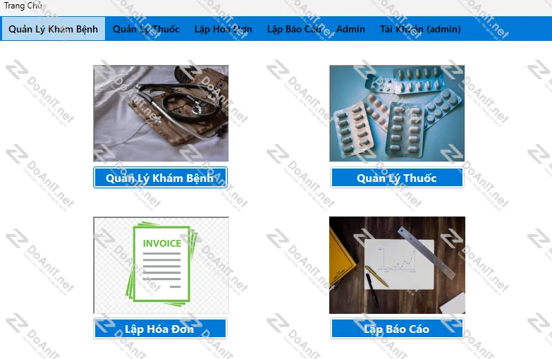 Đồ Án C# Winform: Phần Mềm Quản Lý Bệnh Viện